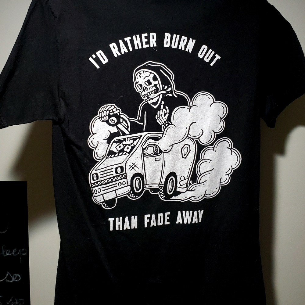 Sketchy Tank Tee - S